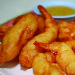 Batter-Fried Prawns