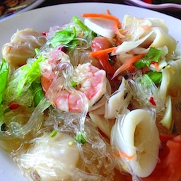 Spicy Glass Noodle Salad